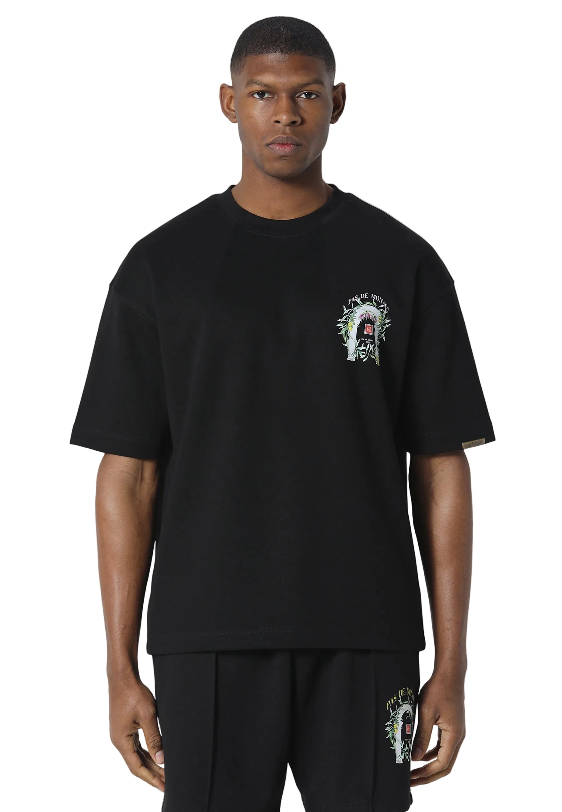 Pas De Monaco Arche Black T-Shirt